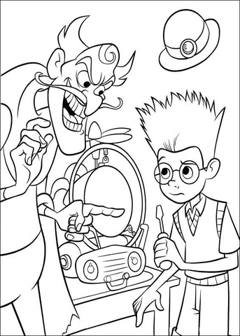 Michael Goob Yagoobian  Coloring Page